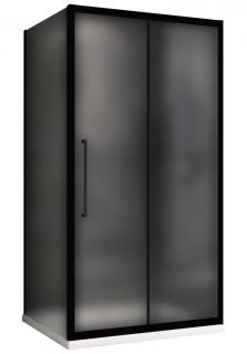 Душевой уголок ABBER Schwarzer Diamant AG30170BMH-S80BM 170x80см чёрный